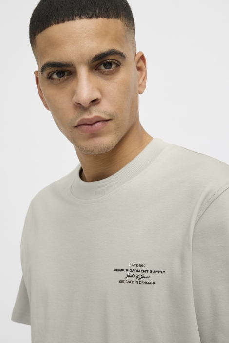 Jack & Jones jprblachad branding ss crew neck te